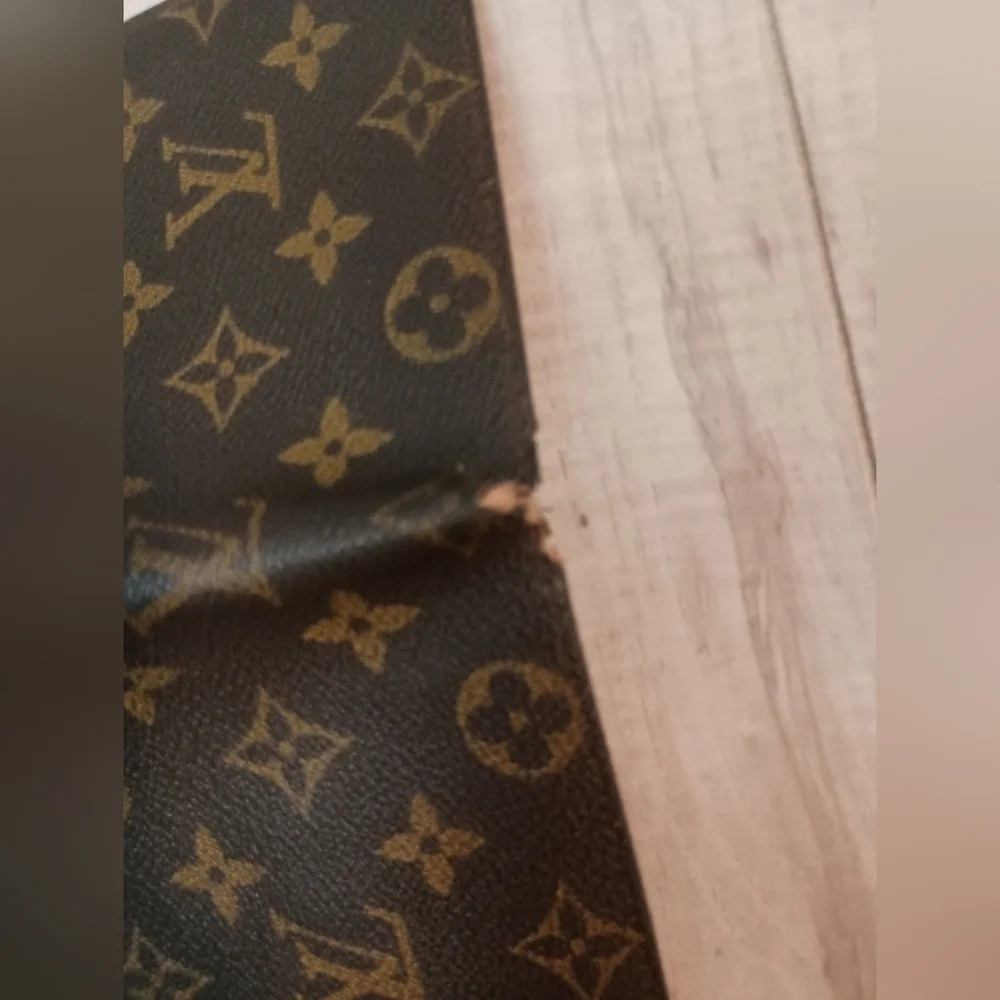 Louis Vuitton Monogram Billfold Wallet Card Slots/Coin Pouch/l